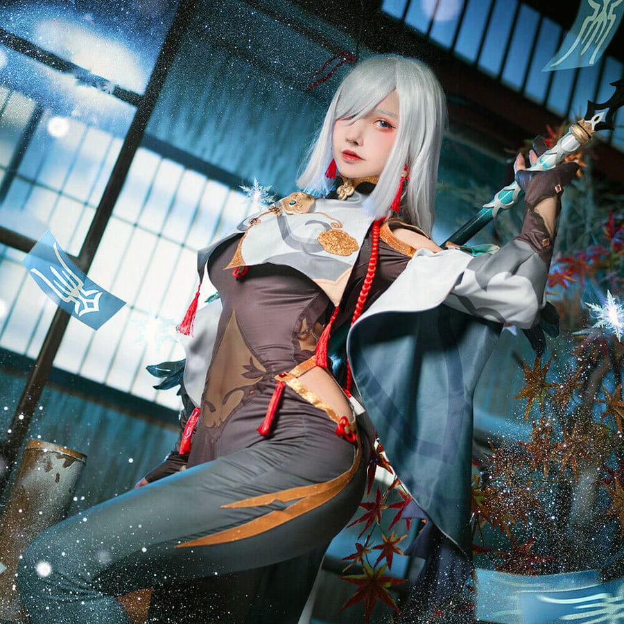 Gi : Shenhe Cosplay Contact Lenses - Ccus Eyewear · Premium Colored Contacts Genshin Impact Shenhe Cosplay Contact Lenses
