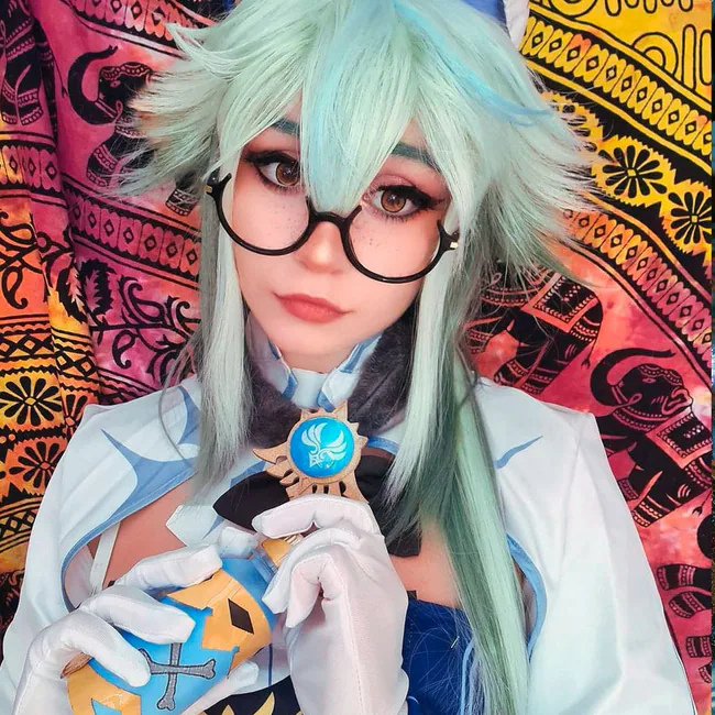 Genshin Impact Sucrose Cosplay Contact Lenses