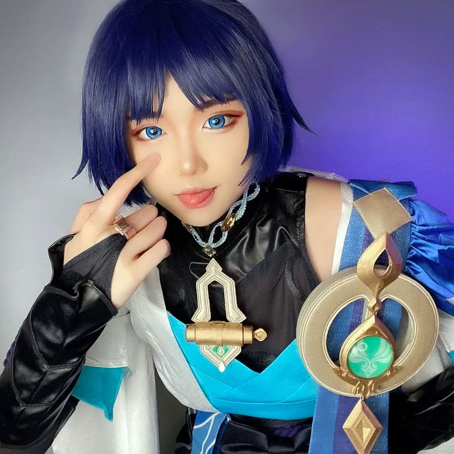 Genshin Impact Wanderer Cosplay Contact Lenses