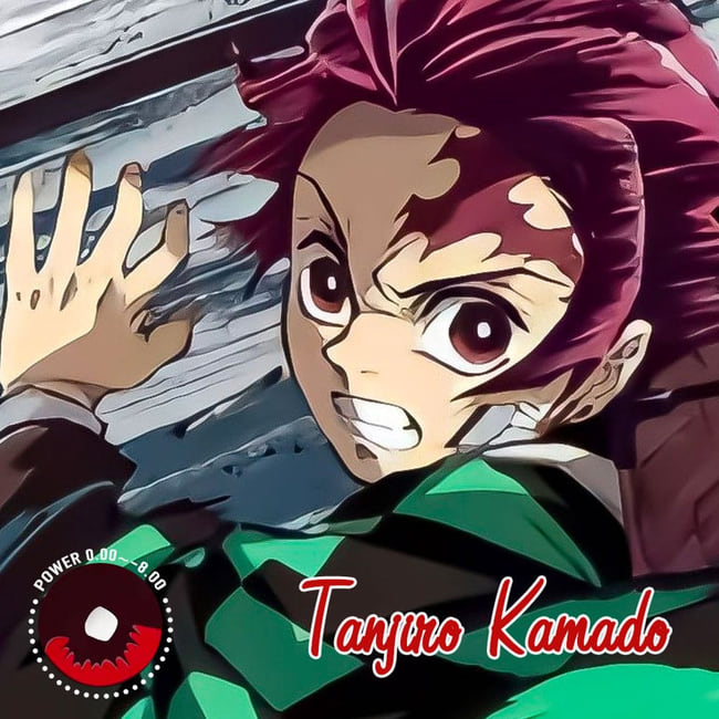 Red Halloween Contacts: Vampire &Amp; Demon Lenses - Ccus Eyewear · Premium Colored Contacts Tanjiro Kamado Halloween Contacts