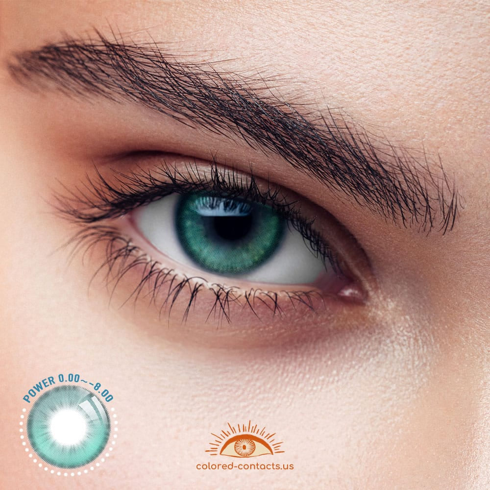 Comet Glow Green Colored Contacts - Ccus Eyewear · Premium Colored Contacts Comet Glow Green Colored Contacts
