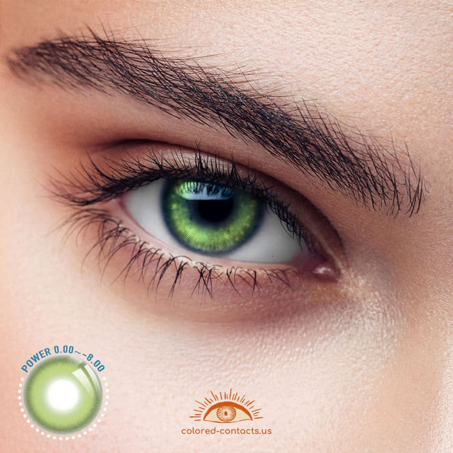 Myukicon Green Colored Contacts
