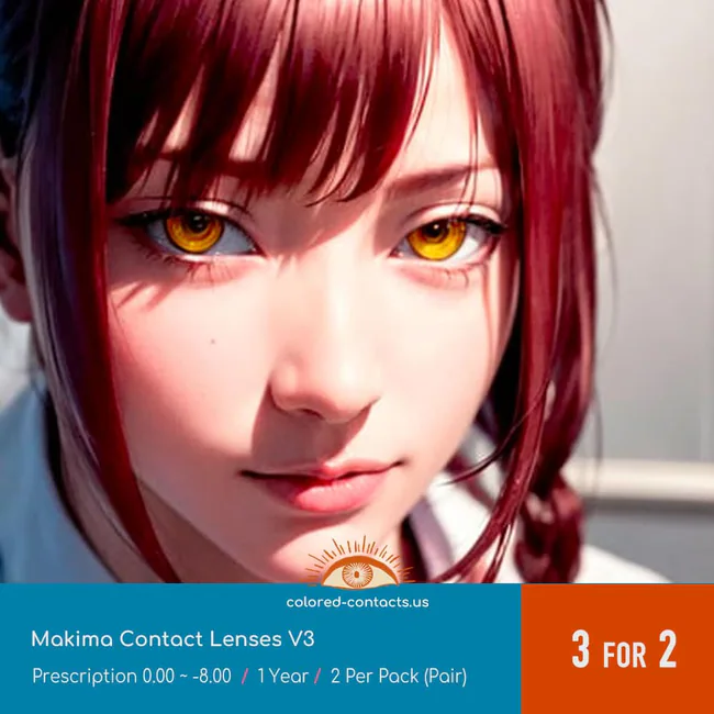 Makima Contact Lenses V3