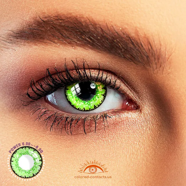 Sailor Jupiter Cosplay Contact Lenses - Ccus Eyewear · Premium Colored Contacts Sailor Jupiter Cosplay Contact Lenses