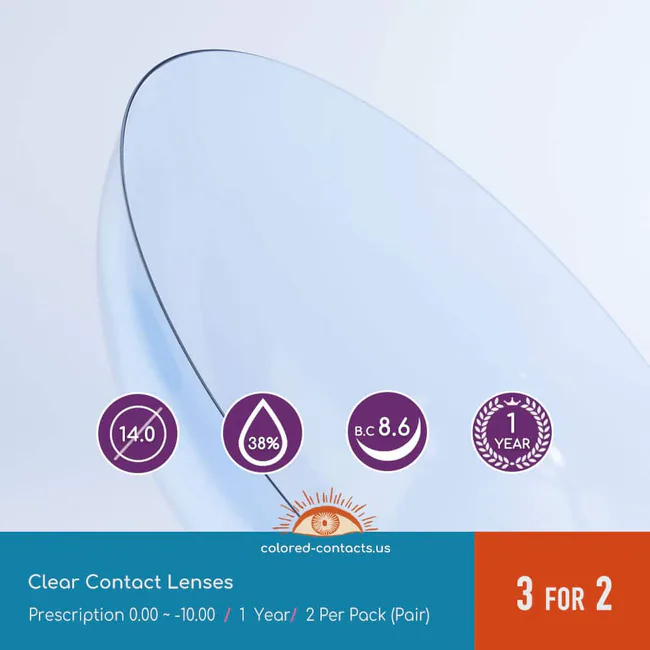 Clear Contact Lenses