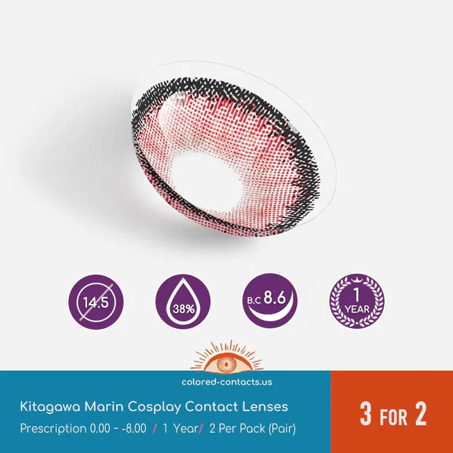 Marin Kitagawa Cosplay Contact Lenses