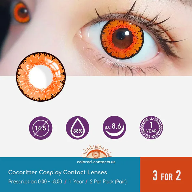 Tower Of Fantasy : Cocoritter Cosplay Contact Lenses
