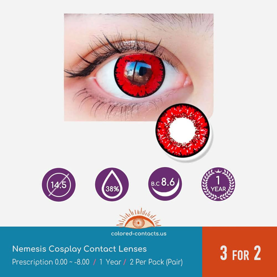 Tower Of Fantasy : Nemesis Cosplay Contact Lenses