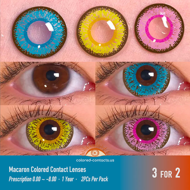 Mh : Bram Devein Cosplay Contact Lenses - Ccus Eyewear · Premium Colored Contacts Macaron Pink Colored Contact Lenses - Macaron Contact Lenses
