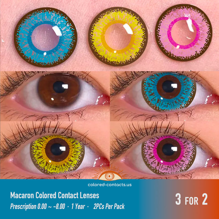 Mh : Bram Devein Cosplay Contact Lenses - Ccus Eyewear · Premium Colored Contacts Macaron Pink Colored Contact Lenses - Macaron Contact Lenses