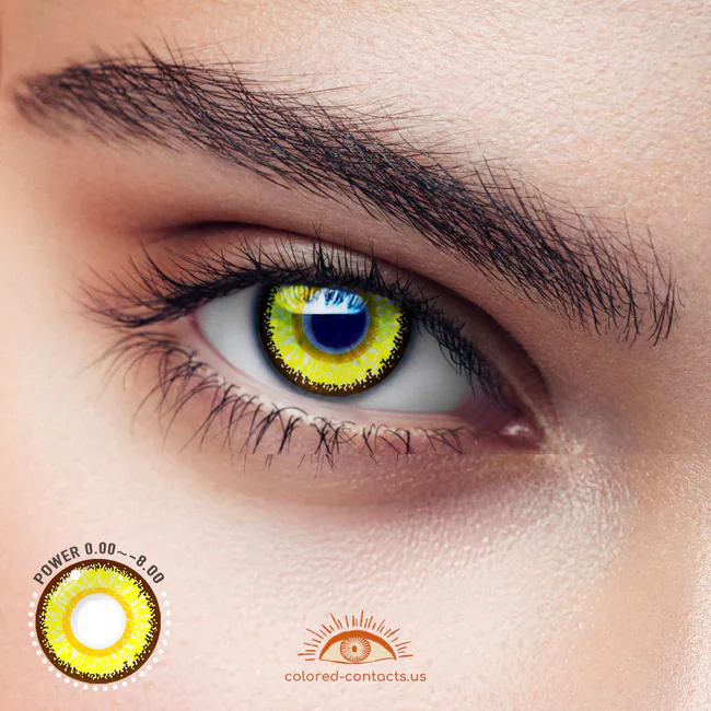 Macaron Brown Colored Contact Lenses - Macaron Brown Contact Lenses