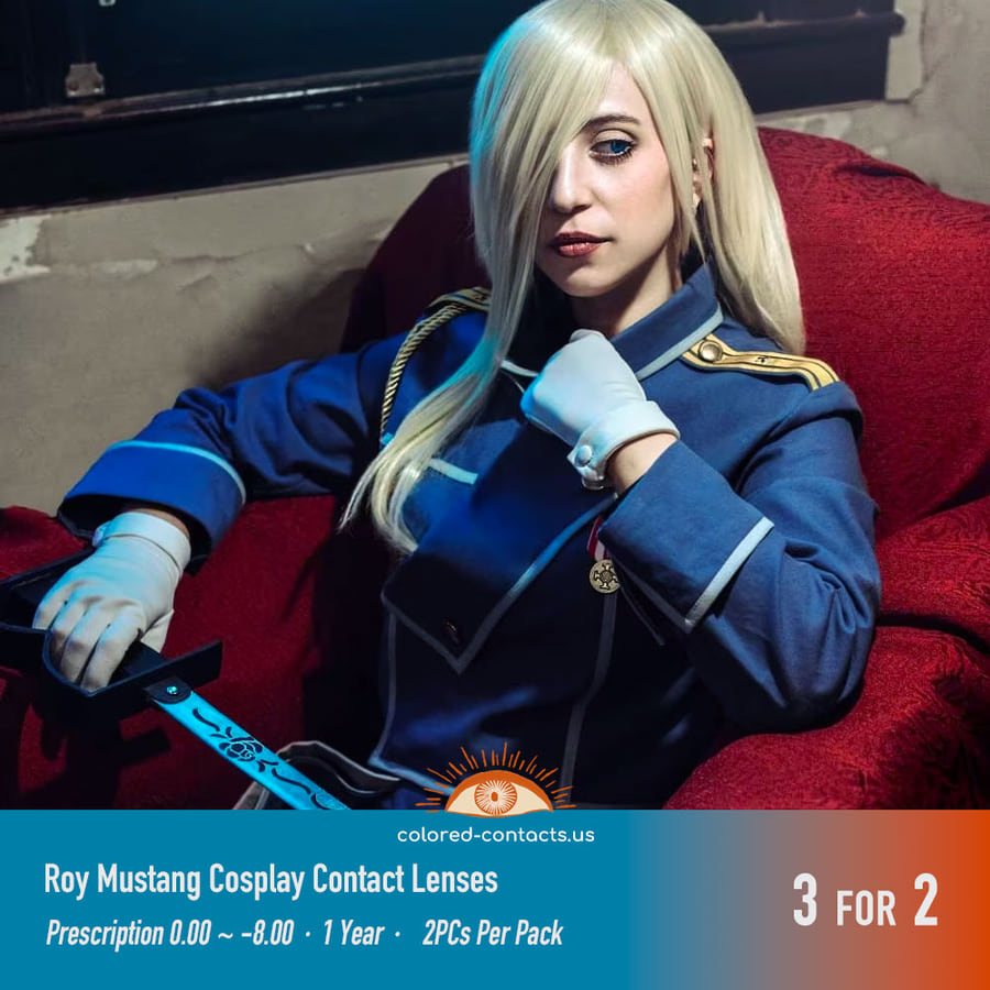 Roy Mustang Cosplay Contact Lenses