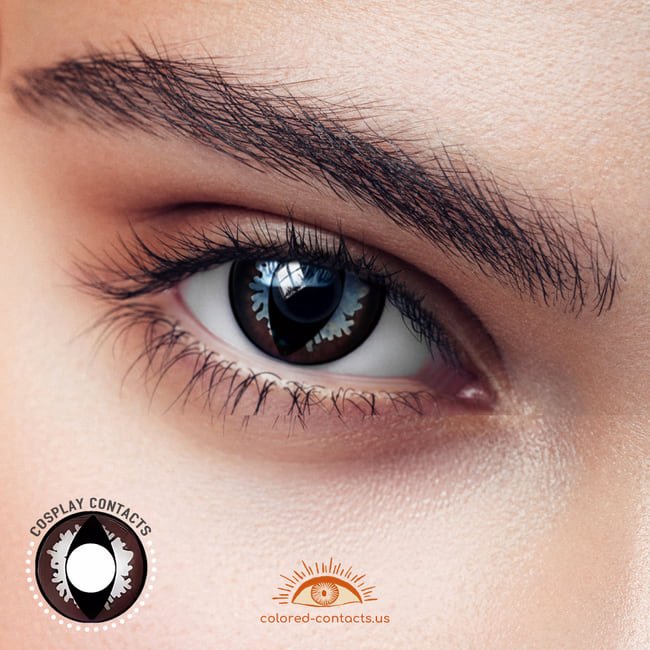 Chocolate Cat Eye Contacts