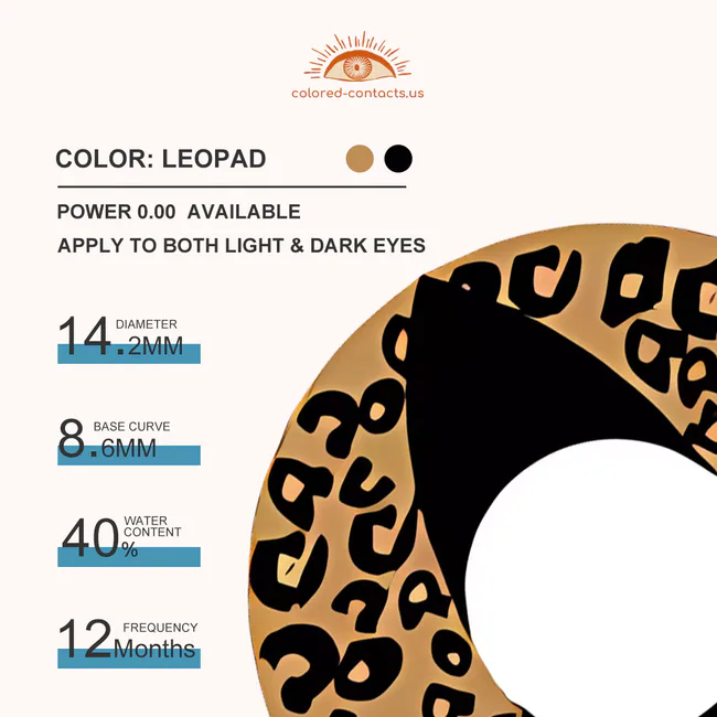 Leopad Cat Eye Contacts - Leopad Cat Eye Contacts 2