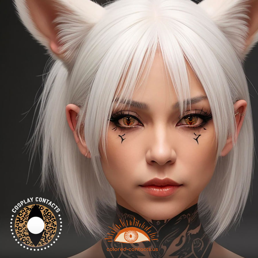 Leopad Cat Eye Contacts - Leopad Cat Eye Contacts