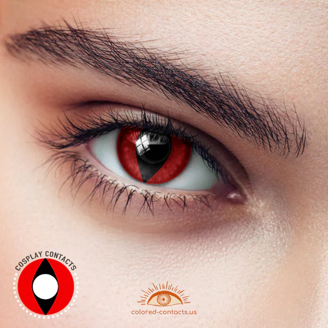 Red Cat Eye Contacts - Red Cat Eye Contacts 1