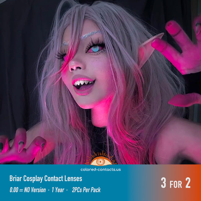 Briar Cosplay Contact Lenses