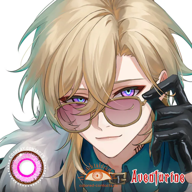 Honkai Aventurine Cosplay Contacts - Aventurine Cosplay Contacts