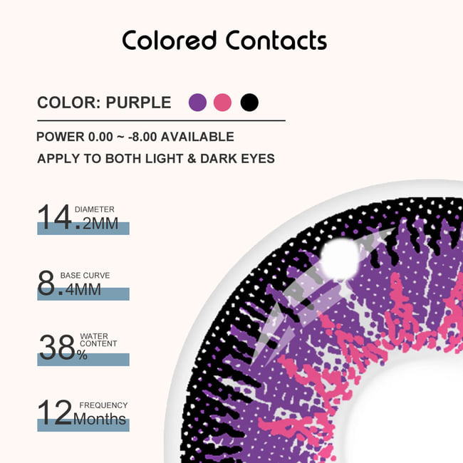 Honkai :  Seele Cosplay Contact Lenses