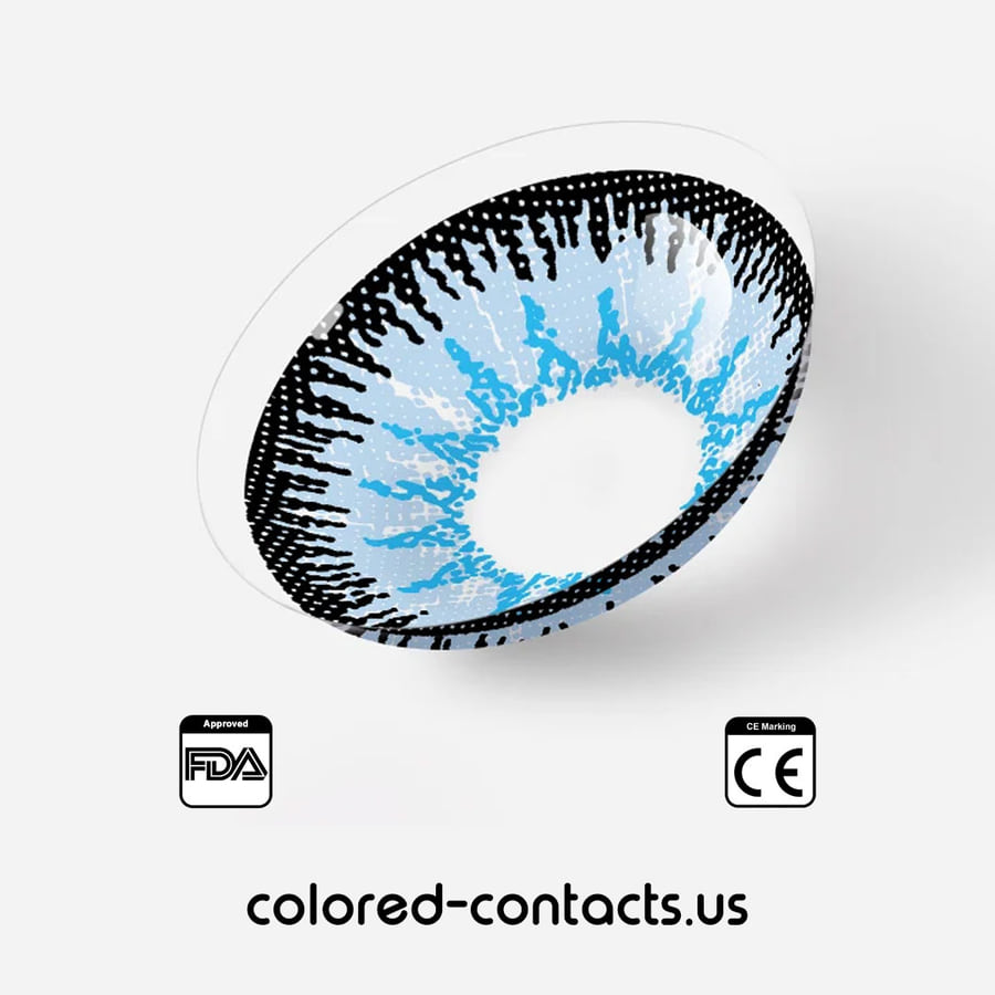 Persona 5 : Ann Takamaki Cosplay Contact Lenses - Vega Blue Contact Lenses 3