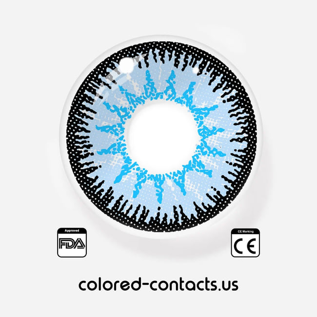 Persona 5 : Ann Takamaki Cosplay Contact Lenses - Vega Blue Contact Lenses