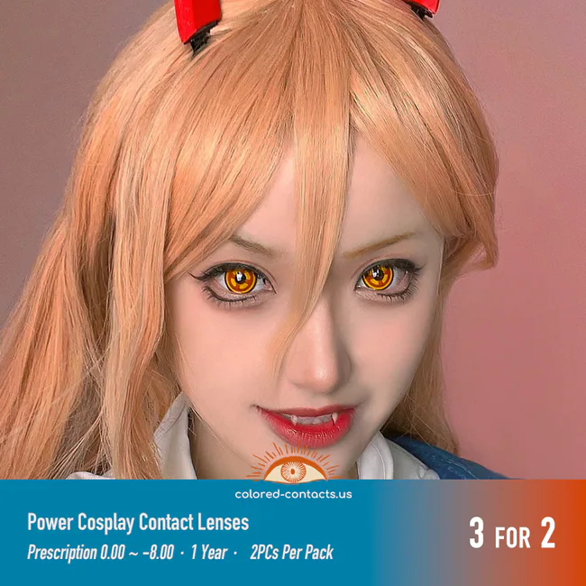 Power Cosplay Contact Lenses