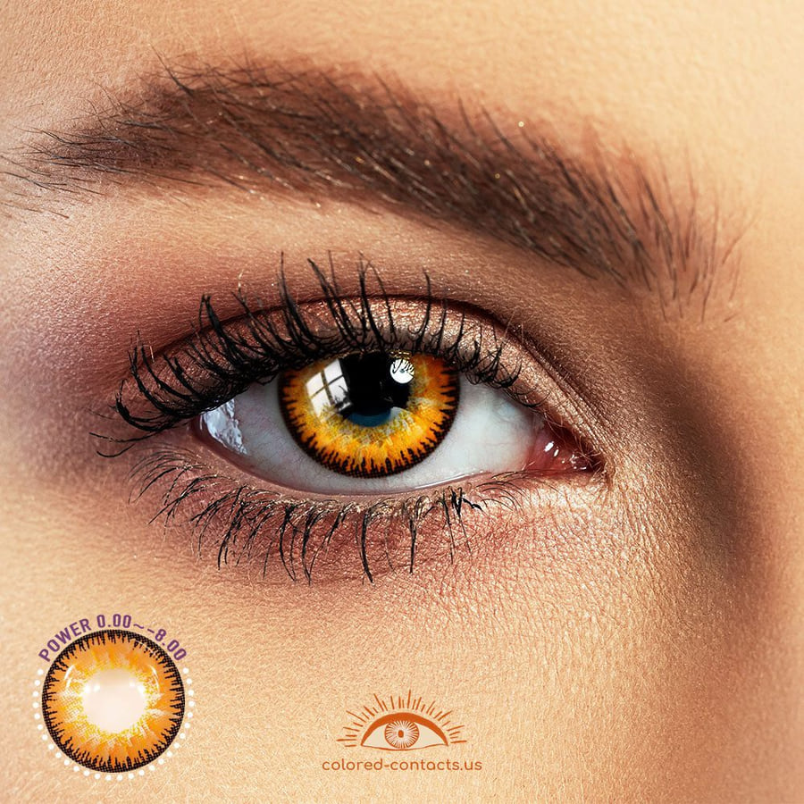 Snow White Cosplay Brown Contact Lenses - Vega Brown Contact Lenses
