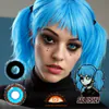 Sal Fisher Cosplay Blue And Black Contact Lenses