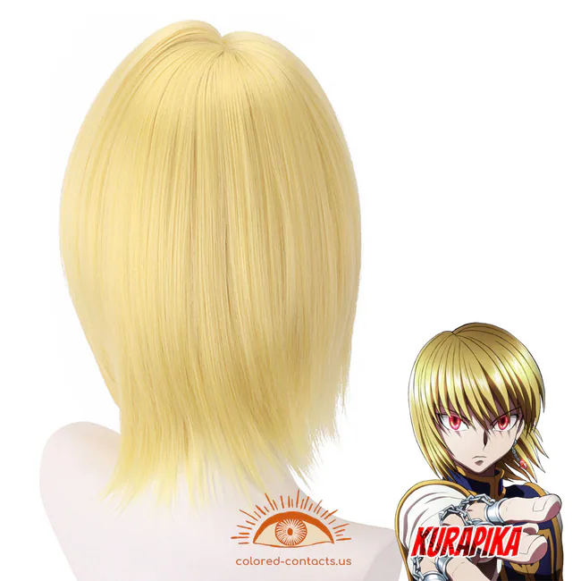 Hxh : Kurapika Cosplay Wig - Ccus Eyewear · Premium Colored Contacts Hunter X Hunter: Kurapika Cosplay Wig - Kurapika Cosplay Wig 2