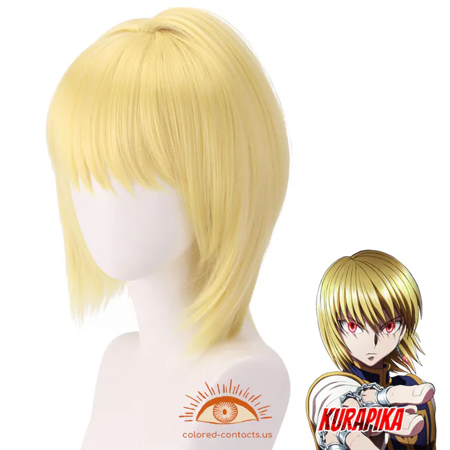 Hxh : Kurapika Cosplay Wig - Ccus Eyewear · Premium Colored Contacts Hunter X Hunter: Kurapika Cosplay Wig - Kurapika Cosplay Wig 3