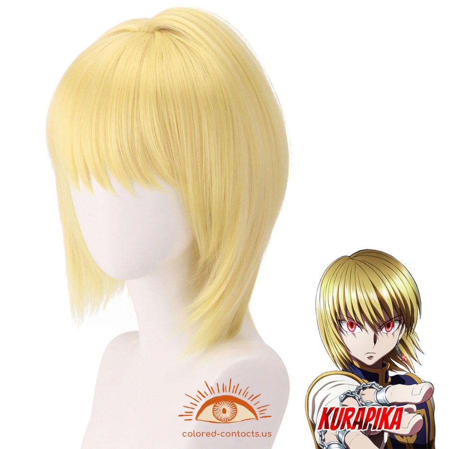 Hxh : Kurapika Cosplay Wig - Ccus Eyewear · Premium Colored Contacts Hunter X Hunter: Kurapika Cosplay Wig - Kurapika Cosplay Wig 3