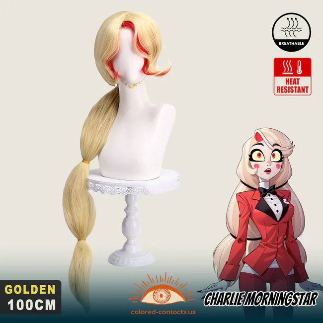 Charlie Morningstar Cosplay Wig