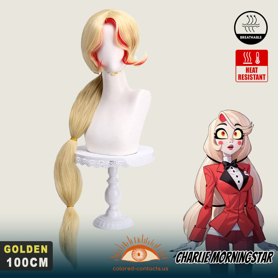 Charlie Morningstar Cosplay Wig