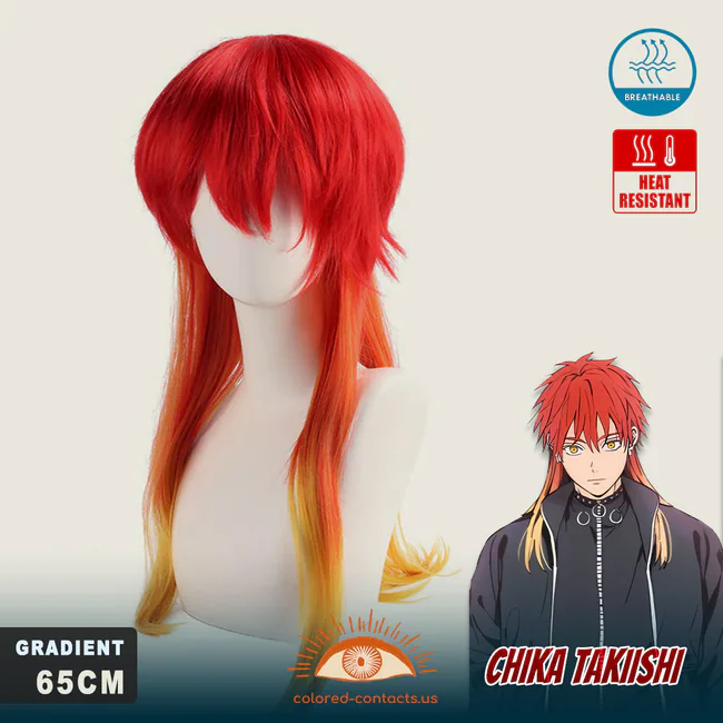 Wind Breaker: Chika Takiishi Cosplay Wig