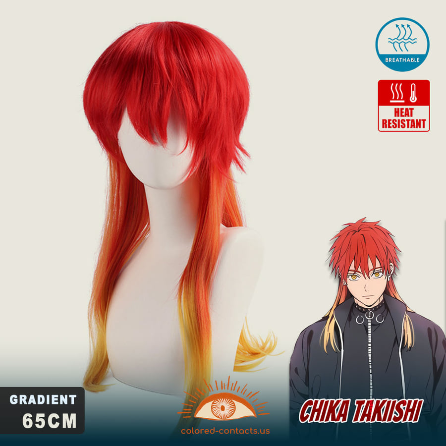 Wind Breaker: Chika Takiishi Cosplay Wig