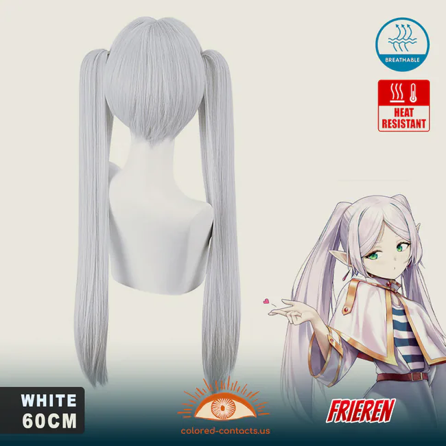 Frieren Cosplay Wig - Frieren Cosplay Wig Rear