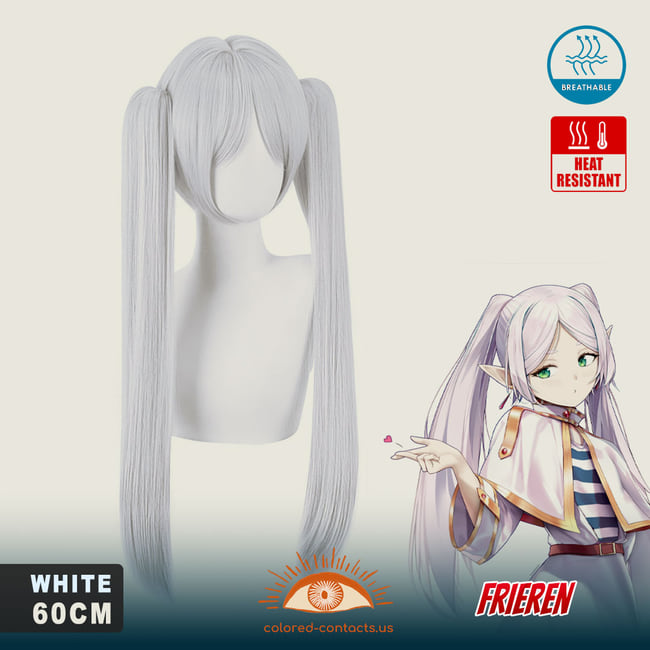 Frieren Cosplay Wig - Frieren Cosplay Wig Side