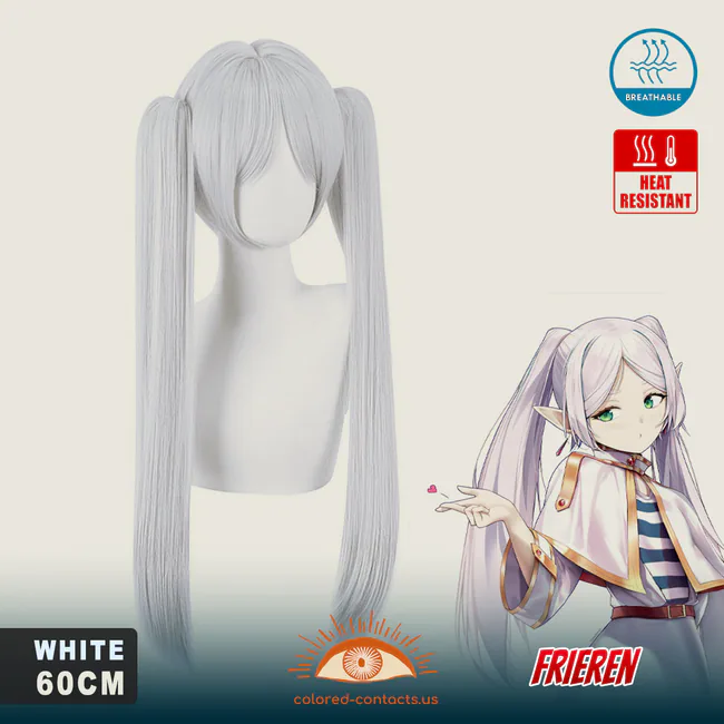 Frieren Cosplay Wig - Frieren Cosplay Wig Side