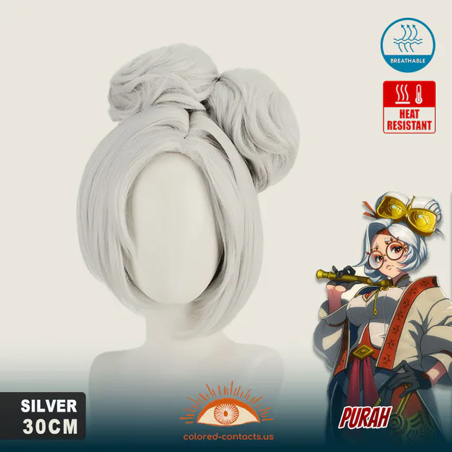 Purah Cosplay Wig - Ccus Eyewear · Premium Colored Contacts Purah Cosplay Wig