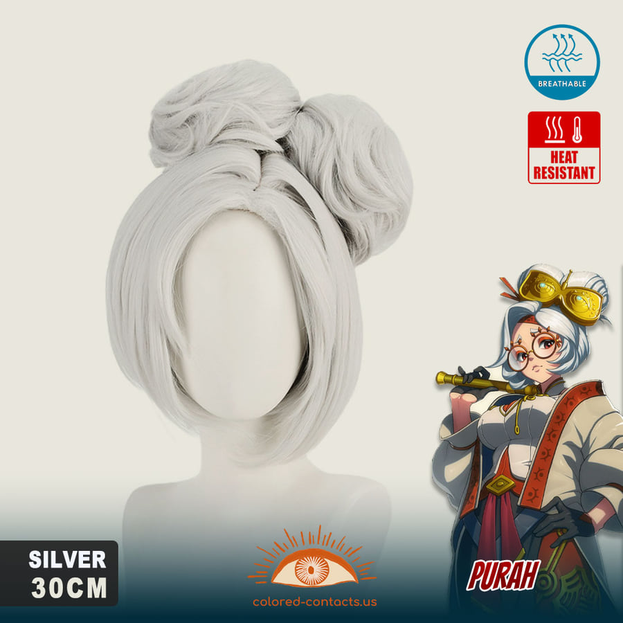 Purah Cosplay Wig - Ccus Eyewear · Premium Colored Contacts Purah Cosplay Wig