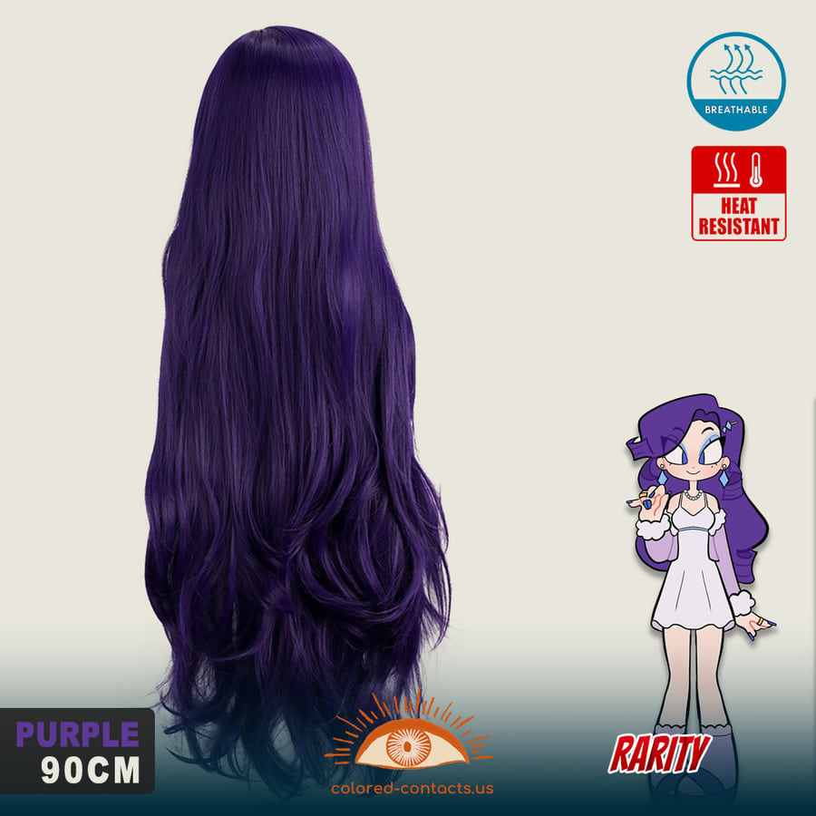 My Little Pony: Rarity Cosplay Wig - Rarity Cosplay Wig Rear