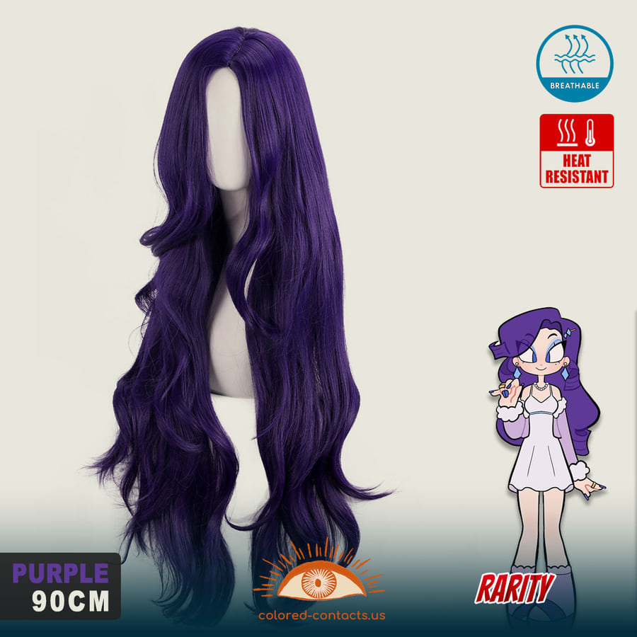 My Little Pony: Rarity Cosplay Wig - Rarity Cosplay Wig Side