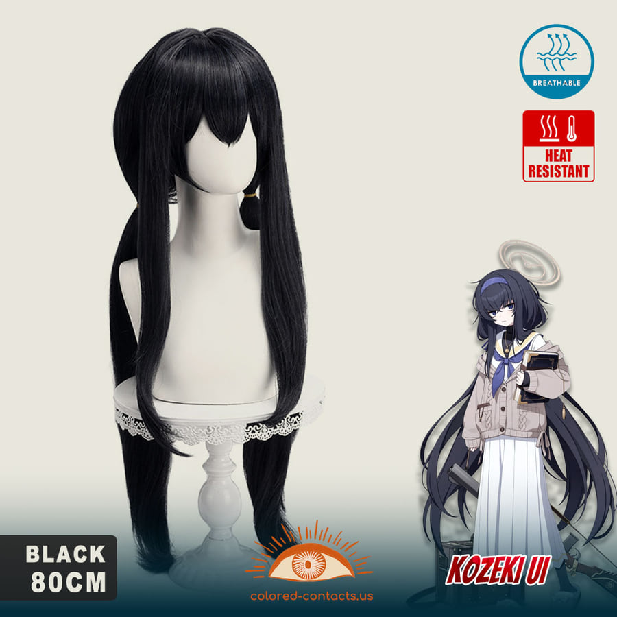 Blue Archive: Kozeki Ui Cosplay Wig - Kozeki Ui Cosplay Wig