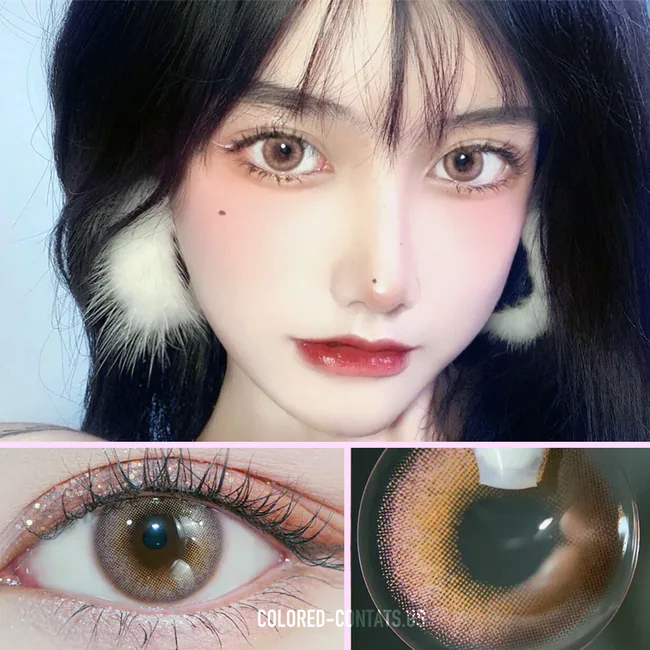 Emerald Basilic Green Contact Lenses - Cc Cocoa Basilic 2