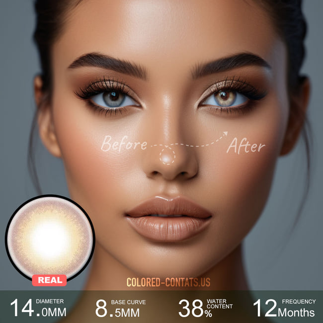 Emerald Basilic Green Contact Lenses - Cc Cocoa Basilic