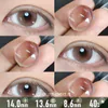 Creamy Tea Blossom Pink Contact Lenses