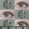 Crystal Peach Bloom Pink Contact Lenses