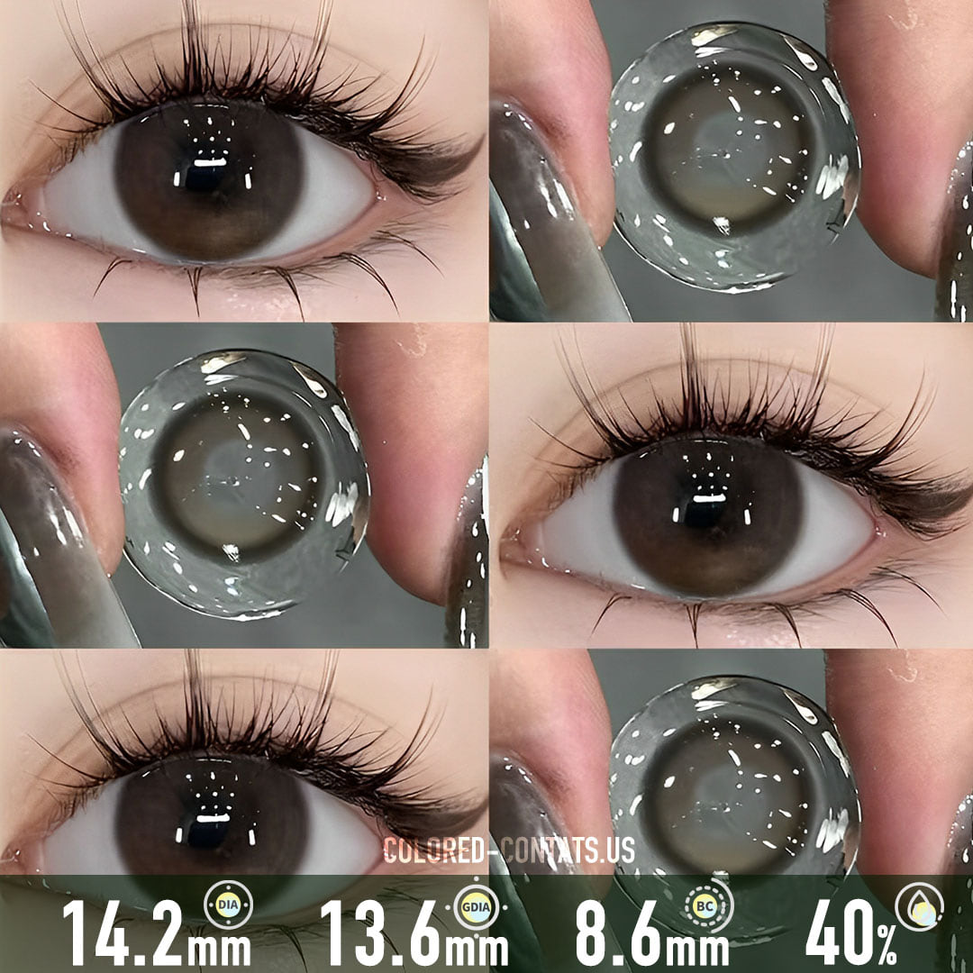 Chocolate Enigma Brown Contact Lenses