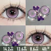 Dusk Mirage Purple Contact Lenses