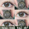 Amber Glow Brown Contact Lenses